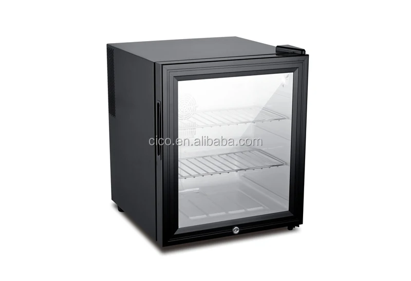 CICO 42L glass door mini bar fridge with CE ROHS approval ECO friendly refrigerator BC-42A