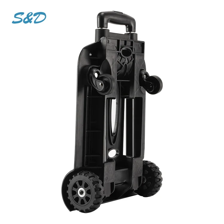 Stacking Foldable Rolling Utility Jumbo Hand Truck Handle Puller Trolley Cart Parts