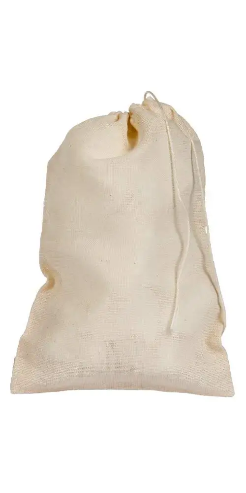 Linen Drawstring Canvas Cotton Sack Burlap Bag Rice Gift Drawstring Bundle Custom