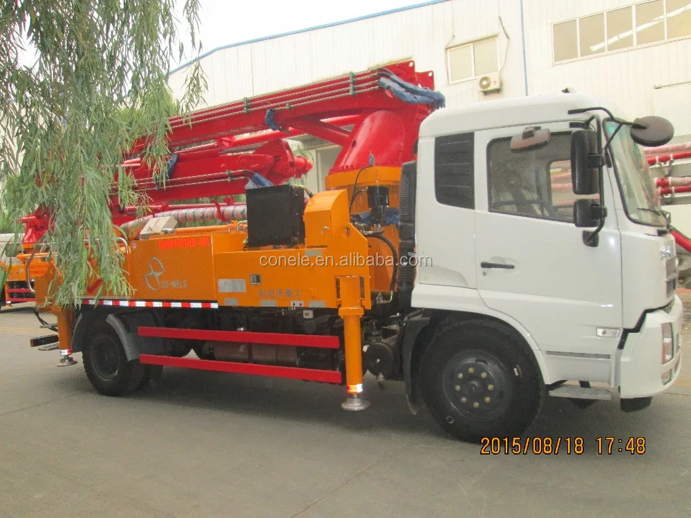 
27m Concrete Boom Pump Truck Series with Dongfeng Shenyu Chassis from China 