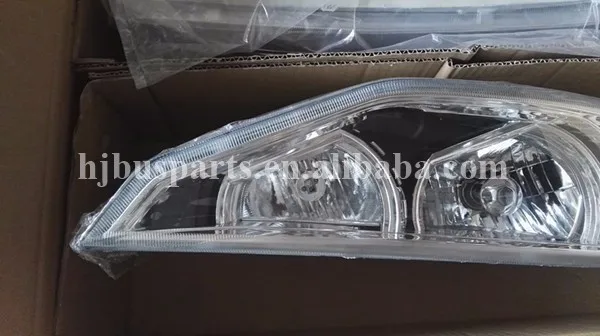 
Wholesale market Sunlong bus head lights replacement OEM H-QZ602x302L RH LED head lamp 
