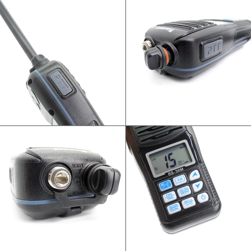 High Quality VHF Low Band Handheld Transceiver VHF Long Range Two Way Radio Rs-36m