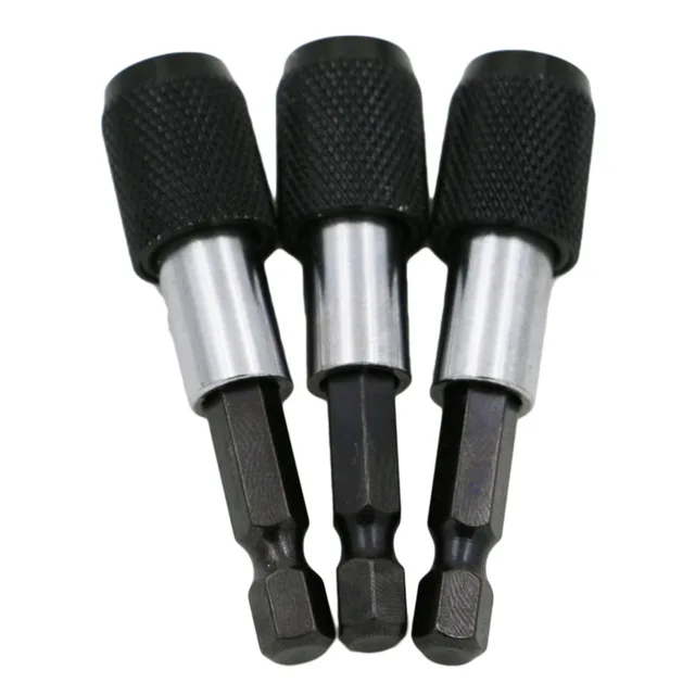 Non Slip 60mm 100mm 150mm 1/4 Inch Hex Shank Quick Release Screwdriver Bit Holder Extension Bar