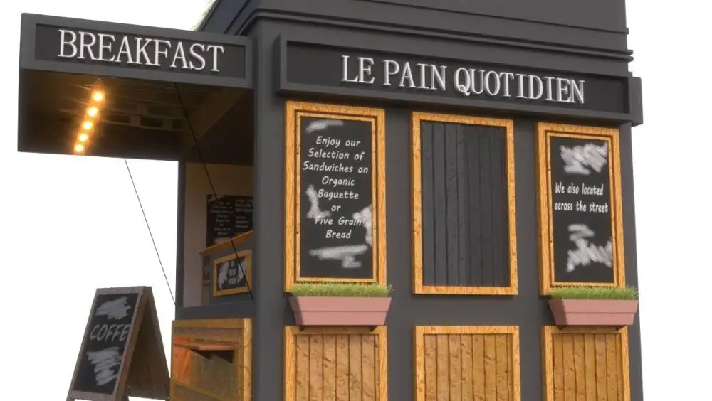 
Prefab House Container Coffee Shop Store Office Mobile Shipping Container House With Wooden 