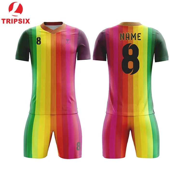 Hot Sale Yellow Soccer Jersey, Custom Plain Soccer Uniform, Sublimation Green Soccer Uniforms