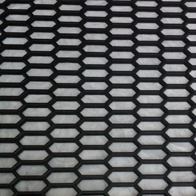  Ботильоны из замшевой кожи фабричного изготовления Универсальный diy abs пластиковые сотообразные структуры решетки Авто решетка сетчатого