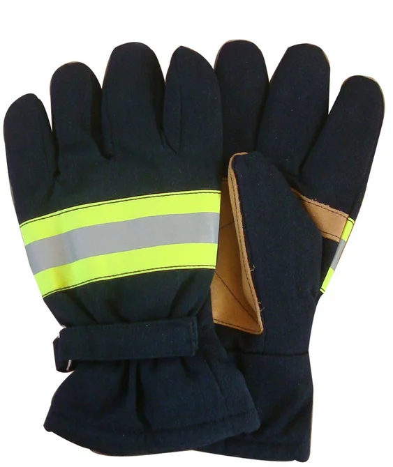CE firefighting gloves for fireman rescue