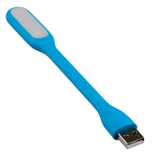 Mini Bendable USB LED Lamp Portable Keyboard USB Light for Macbook Ultrabook Notebook Laptop,Power Bank Adapter Wall/Car Charger