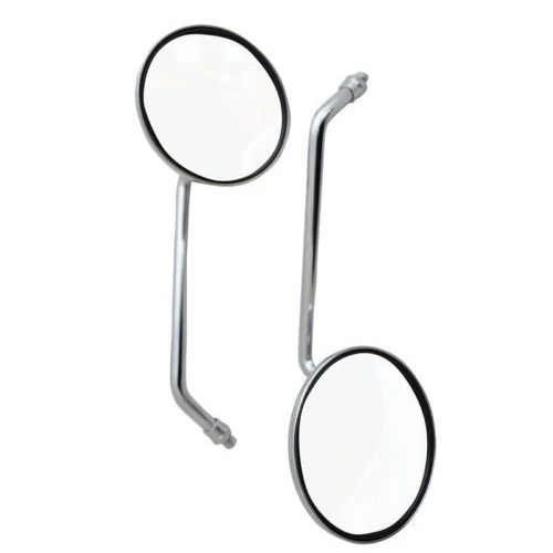 A Pair Of Motorcycles, Scooters, Electric Vehicles, Rear View Side Mirrors, Universal Mirror Diameter 10cm