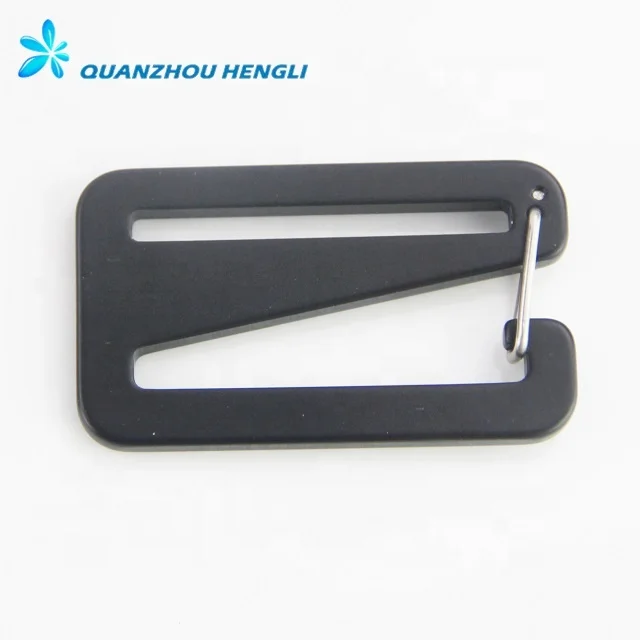 New Product  25/46/52MM Aluminum Metal Belt Slider Clip