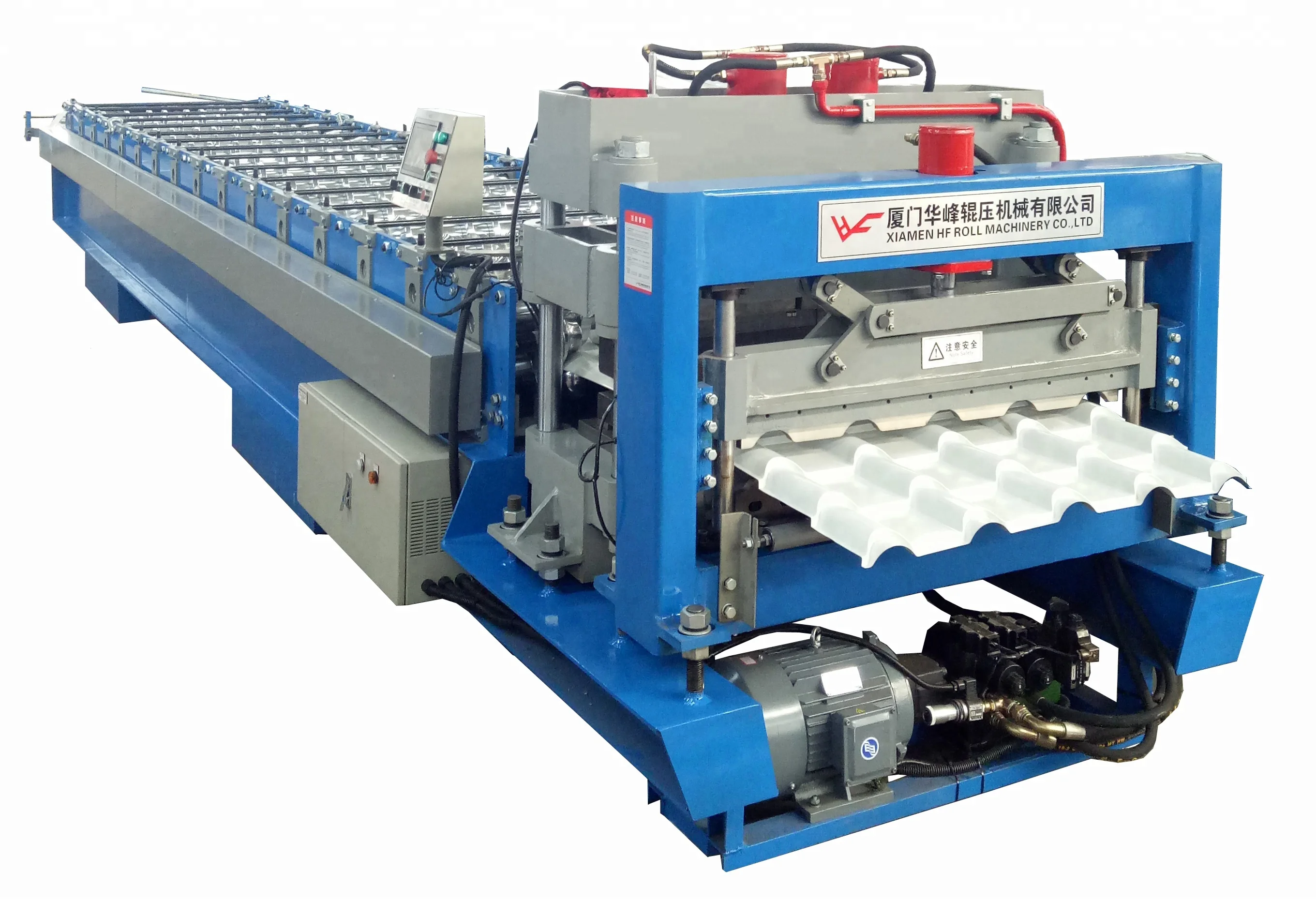 Aluminum Roofing Sheet Roll Forming Machine Metal Tile Making Machine in China