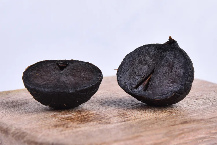 Single Clove Black Garlic Made of Natural Garlic