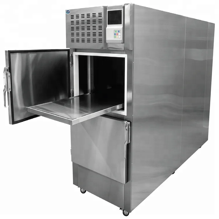 Low Price STG4-B CE  SUS 304 Hospital Used Four Bodies Mortuary Freezer Morgue Corpse Refrigerator