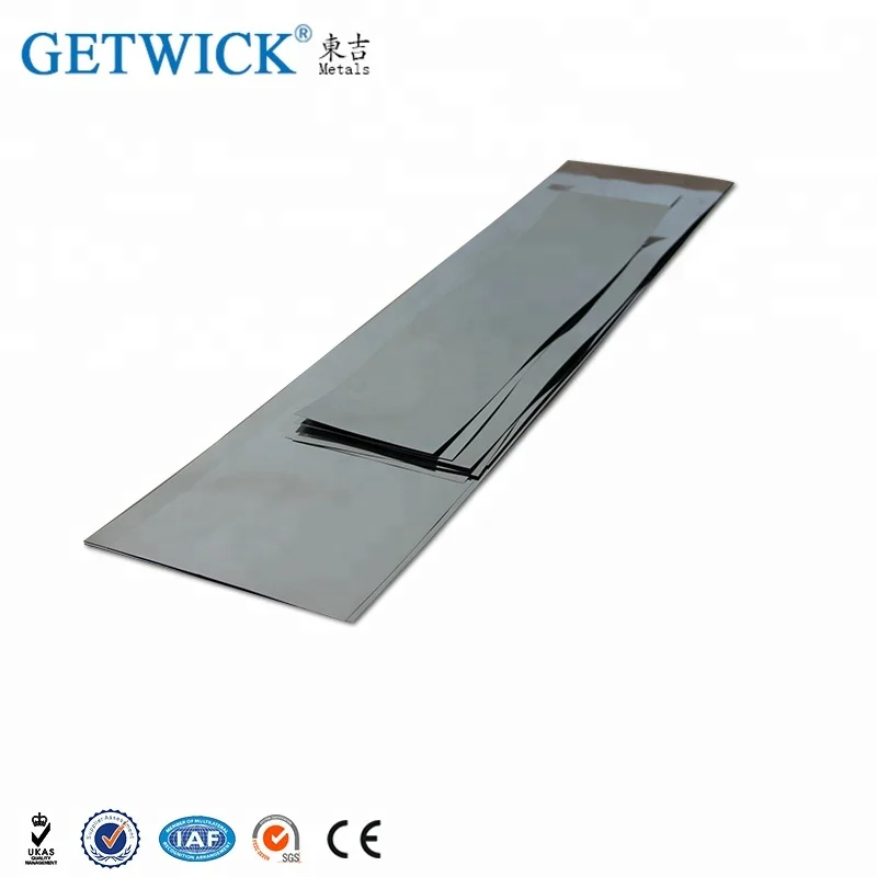 
99.95 hot sale tungsten foil strip price 