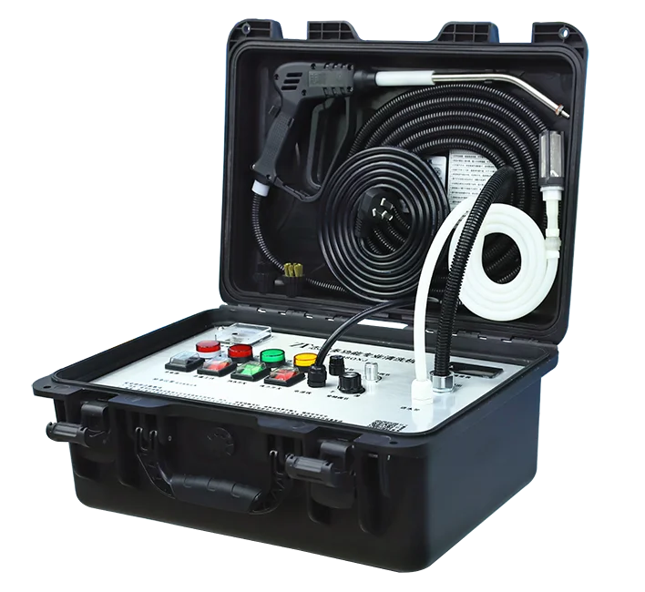 High temperature and high pressure range hood steam cleaning machine