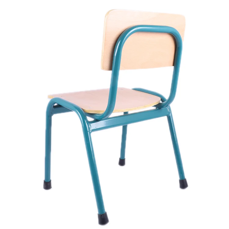 
High quality wood chair with metal frame,child salon chair for preschool children small chair 