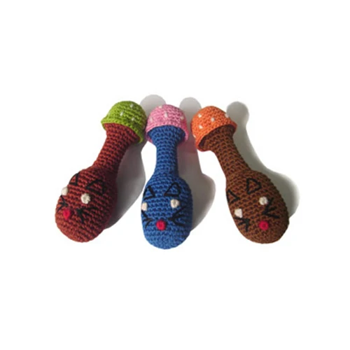 Dog Crochet Mushroom Toy