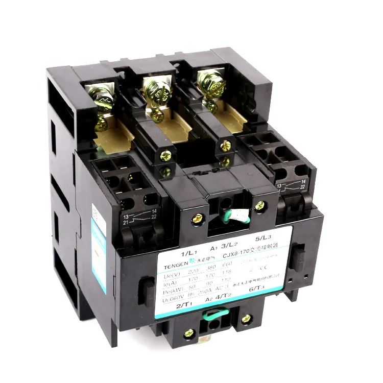 CJX8-12 Elevator 3 Pole Mini Magnetic Ac 5a 380v Contactors