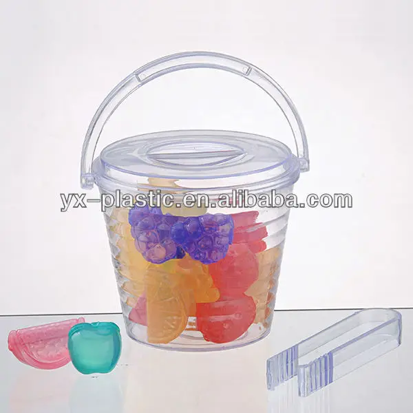 ice bucket with tongs and plastic ice cubes beer cooler wholesale