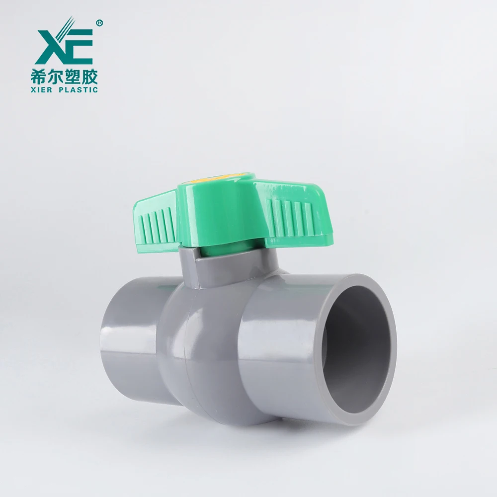 Professional durable free sample normal pressure quality pvc ball valve