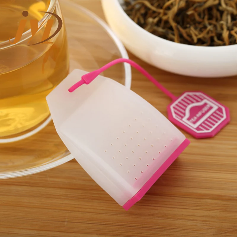 Food grade fashionable silicone material bulk loose leaf tea infuser mug strainer