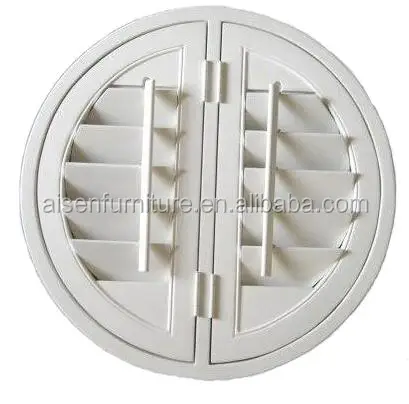 Various shaped shutter parts round window shutter universal adapter with safety shutter