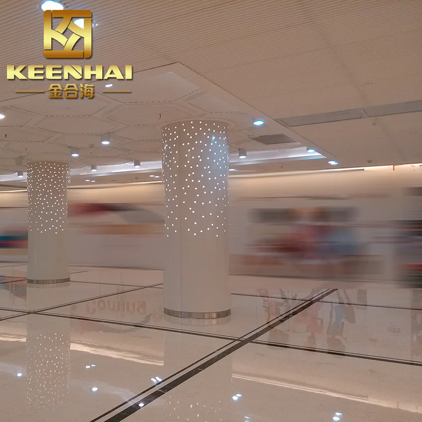 Decorative Stainless Steel Building Material Structural Column and Pillar Cladding for Metal Building Construction