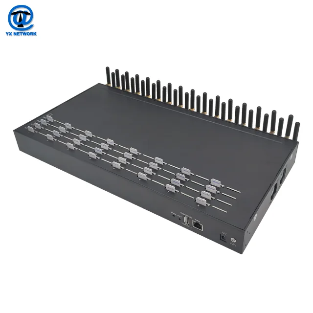  Популярные товары GOIP 4G(EC-25) шлюз VOIP с 32 портами/SIP-прокси-сервер устройство поддержкой SMPP/API Оптовая отправка SMS и оптовый голосовой