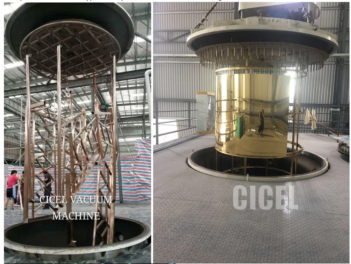 PVD vacuum coating machine for Stainless steel sheet/ table and chair