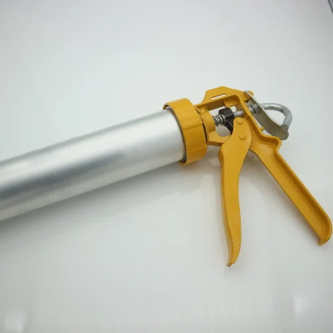 Best quality 600ml aluminum silicone sealant caulking gun