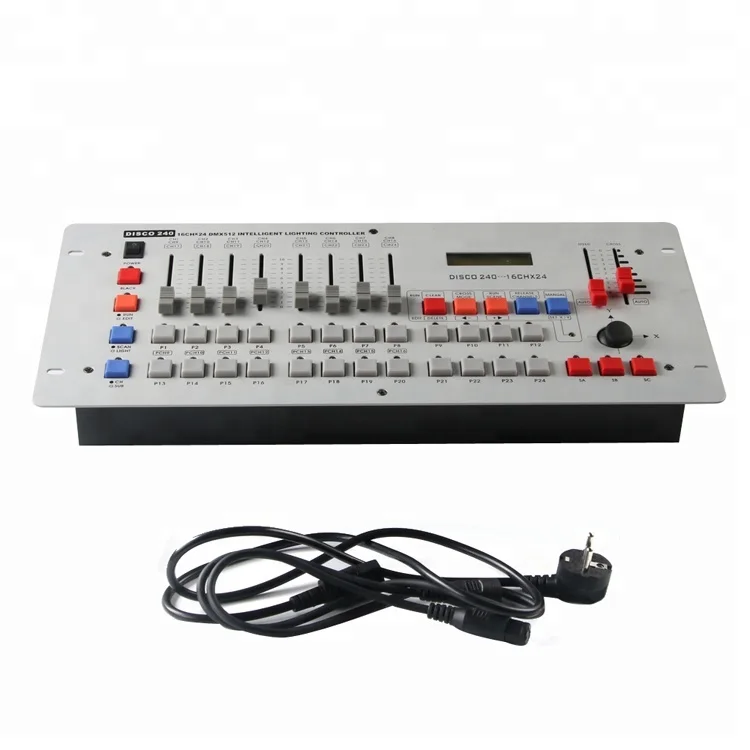 Baisun brand 240 DMX DJ Controller DMX512 Lighting Disco Controller Console For Stage Lighting Mixing Desk