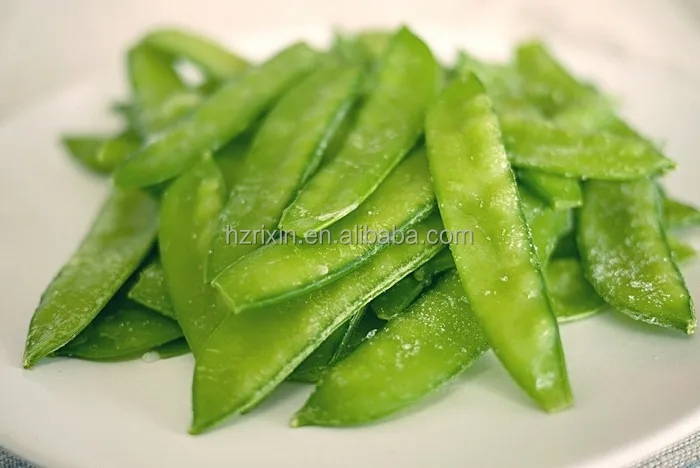 
IQF Frozen pea pods snow beans 