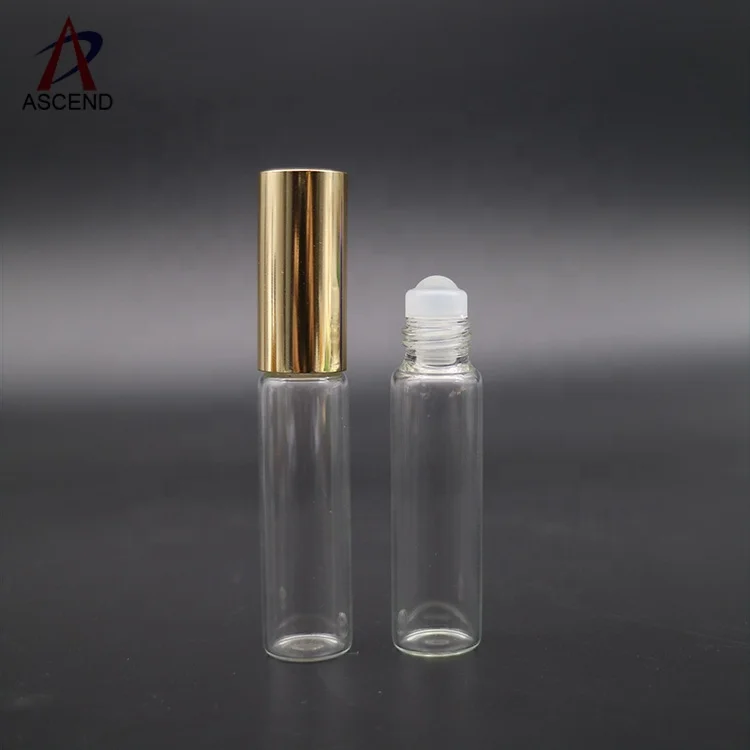 glass 3ml 5ml 8ml roller on bottle for perfume in double sides end vials