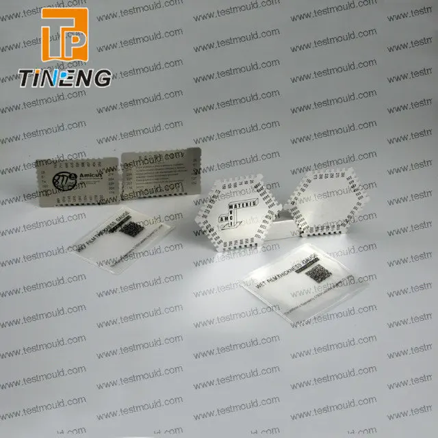 Can be customized Aluminium Wet film thickness Combs gauge