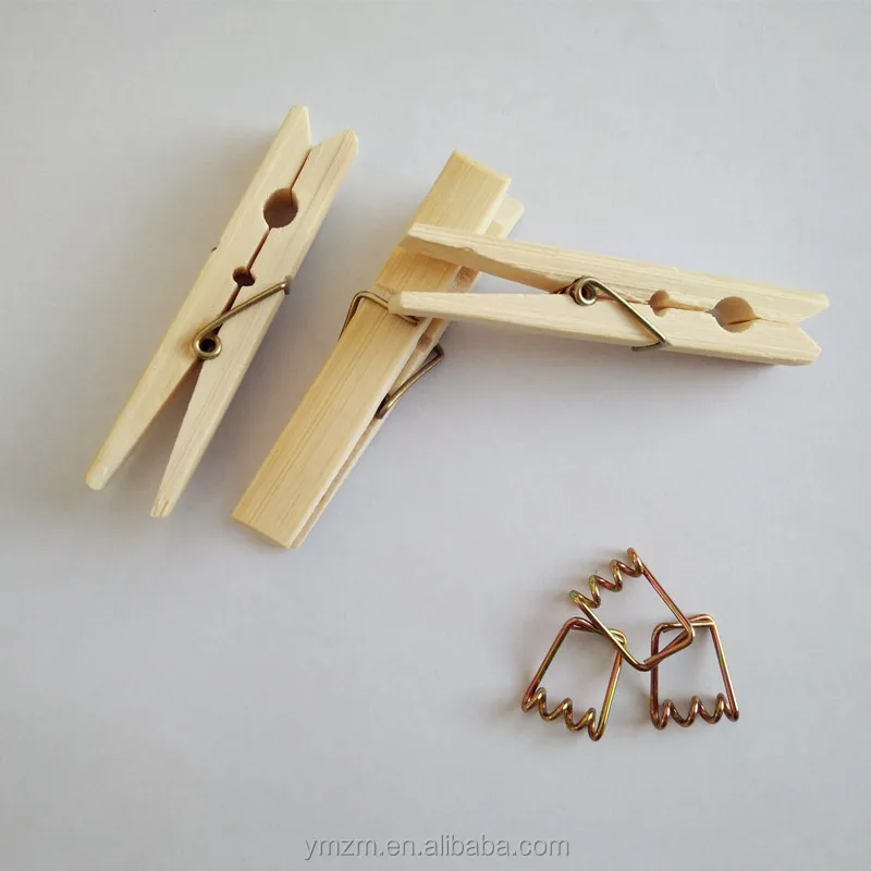 bamboo sock clip bamboo clothepin bamboo pegs with factory price
