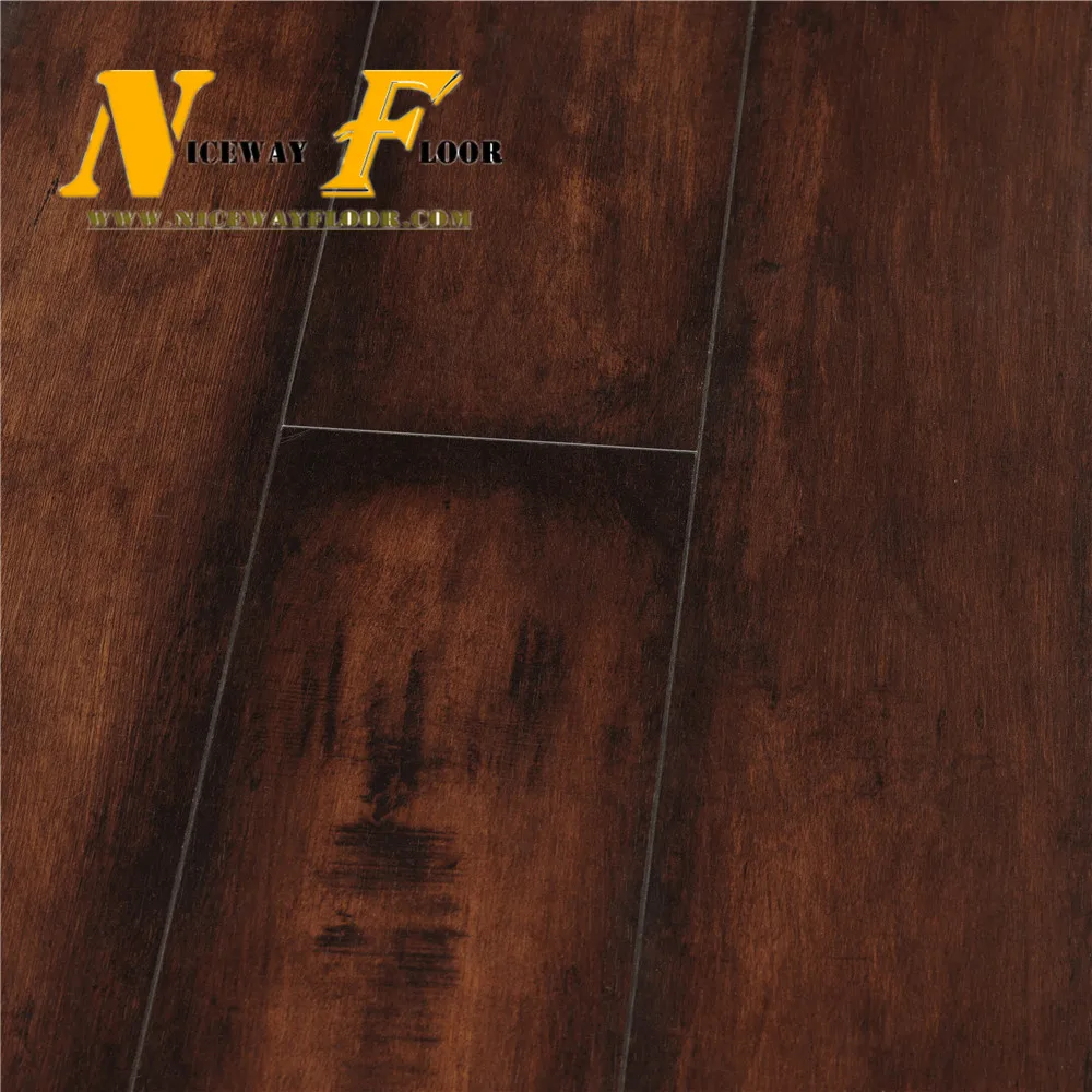 High quality 14mm walnut laminate flooring grey water resistant laminate wood flooring