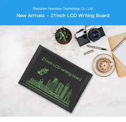 Howshow kids writing tablet electronic 21inch LCD drawing pad with thick writing line