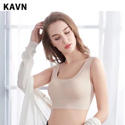 china 3 Colors 5 Sizes Stock Ladies Sexy Seamless Bra Leisure Comfortable No Rims Body Shaping Yoga Sleeping Ahh Bra