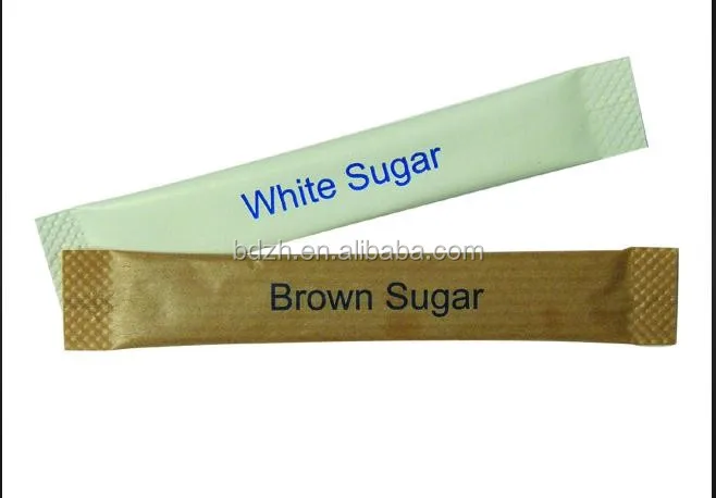 
poly coated printed sugar stick paper roll 