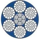 6*25FI+IWRC Steel wire rope 6*25FI стальной трос со стальным сердечником