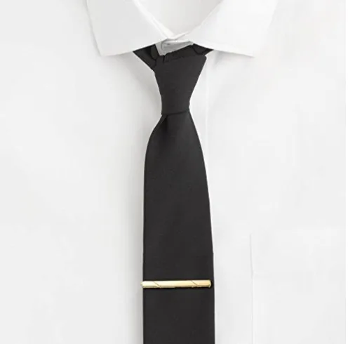 
Inspire stainless steel jewelry wholesale tie bar clip for men 18k gold rose gold plated wedding tie clips 