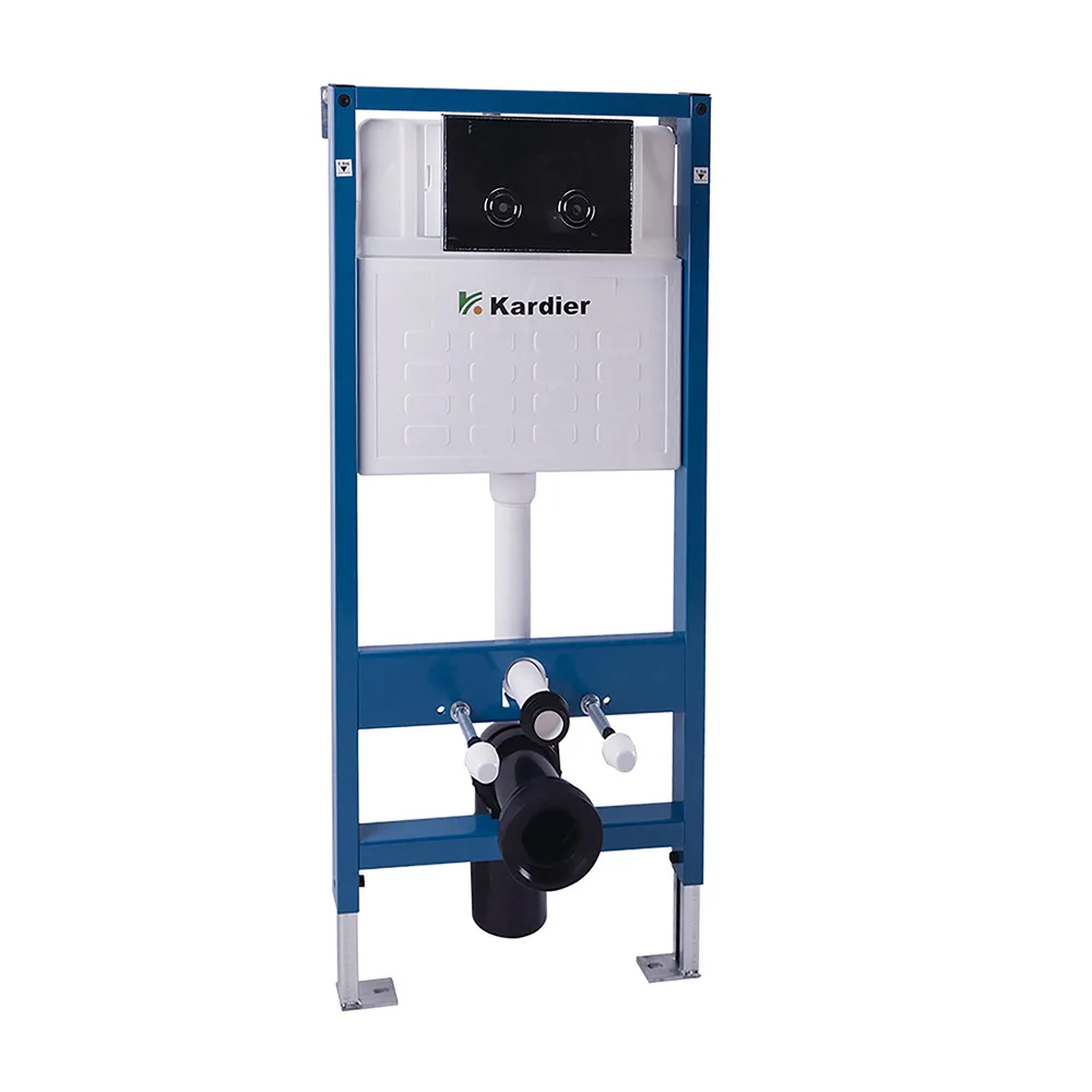 Воздушный заподлицо с двумя пуговицами укрытие пневматический Туалет скрытый сливной бачок для настенный туалет ванная