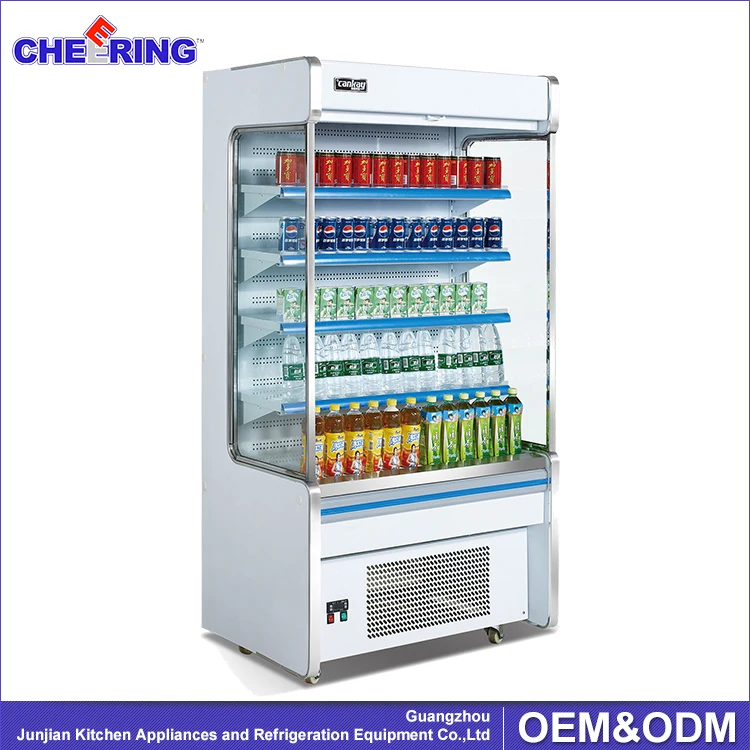 Supermarket Open Showcase Cooler , Supermarket Chiller