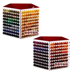 Customized color retention book-type hair dye color swatch chart for display