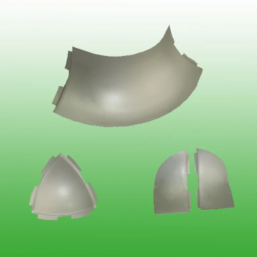 Алюминиевый наружный уголок для чистой комнаты фурнитура стены занавес угловой разъем