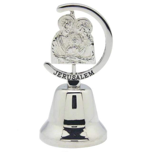 Top Selling Personalized Custom Jesus Souvenir Religion Church Bell Coffee Table Antique Dinner Bell