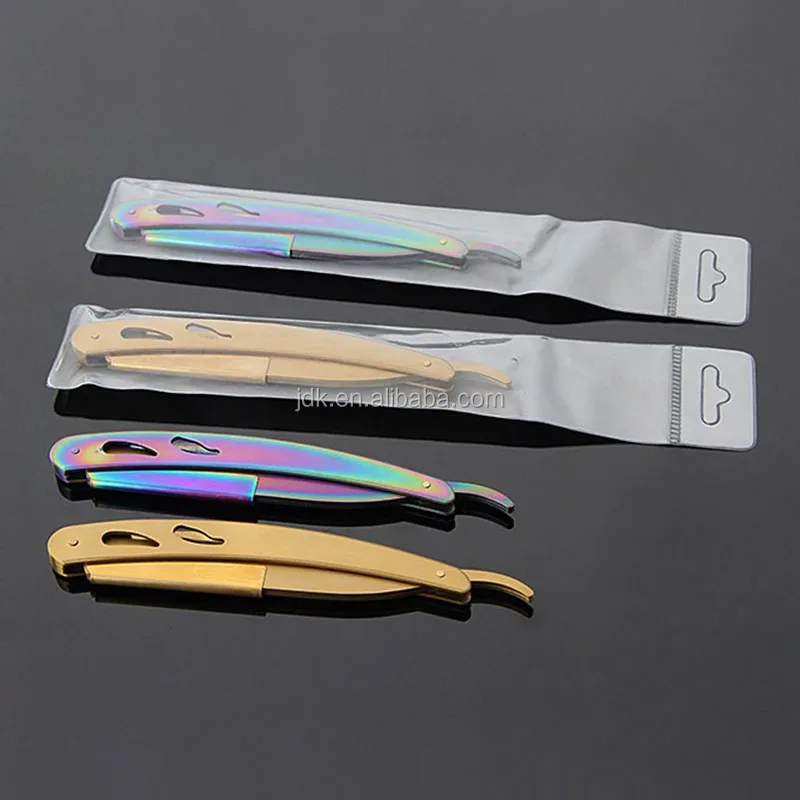 Mens Barber Shop Razors Shaving Knife Folding Hair Removal Tools