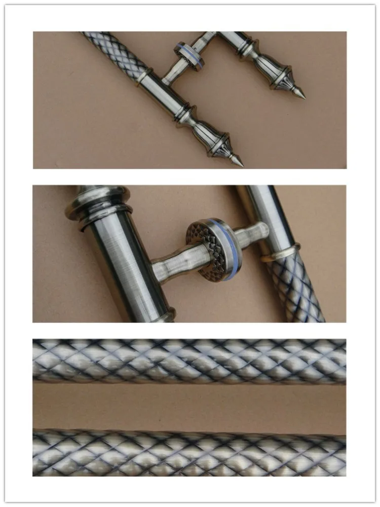 Door usage antique bronze Large classical luxury door handles