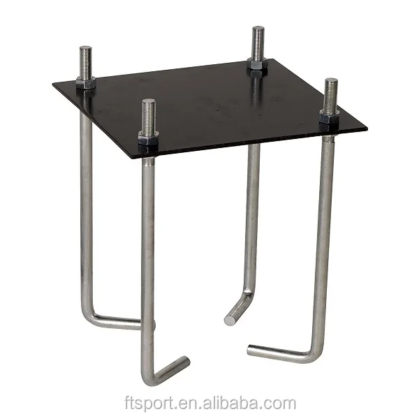 Стальной Регулируемый баскетбольный обруч inground полноразмерный уличный стенд с подкладкой (реальные фотографии)