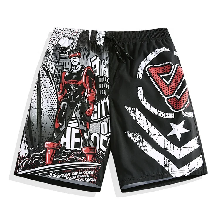 Inflatable Swim Shorts, Printed Swim Shorts, Custom Swim Shorts Men